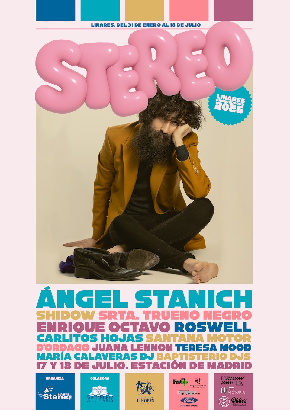 STEREO CIERRE  17/18 JULIO - ÁNGEL STANICH + RESTO BANDAS